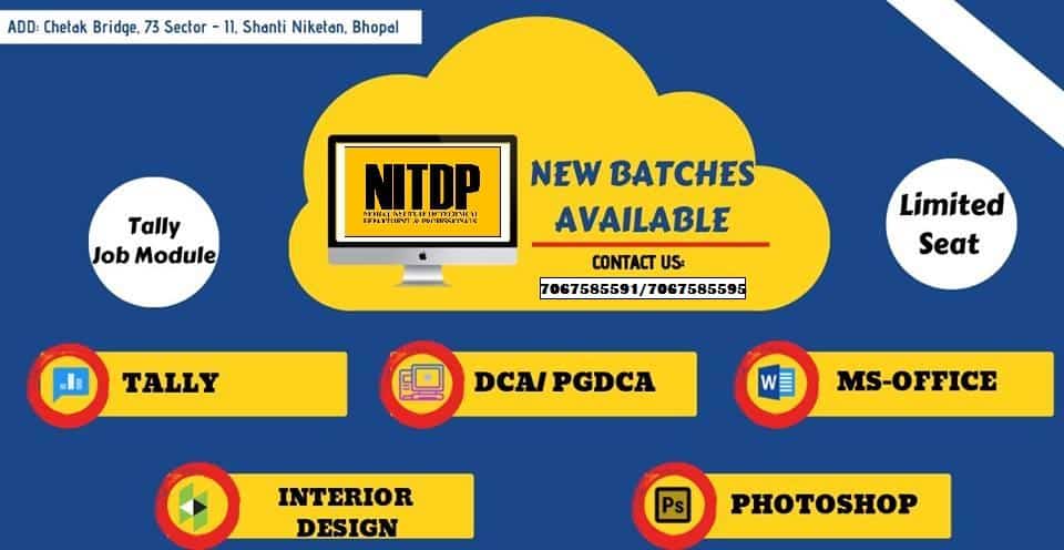 MS OFFICE Training in Bhopal NITDP 2022